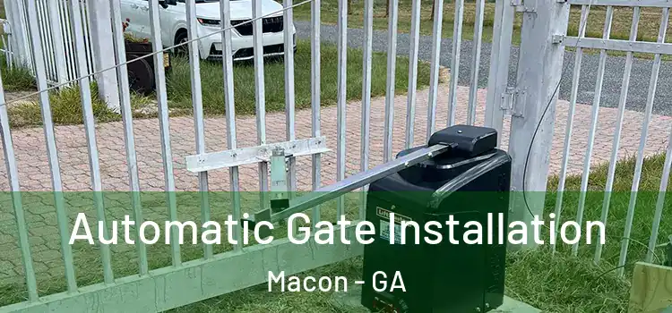  Automatic Gate Installation Macon - GA