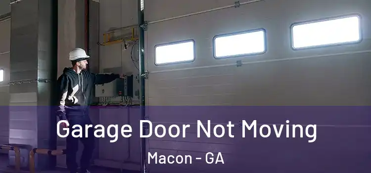  Garage Door Not Moving Macon - GA