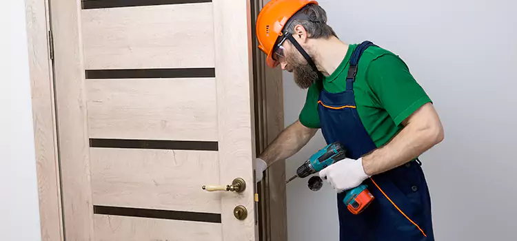 Replace Internal Door Handle with Lock Macon