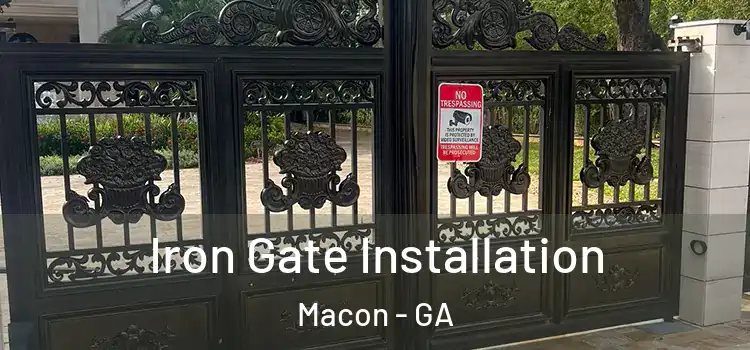  Iron Gate Installation Macon - GA